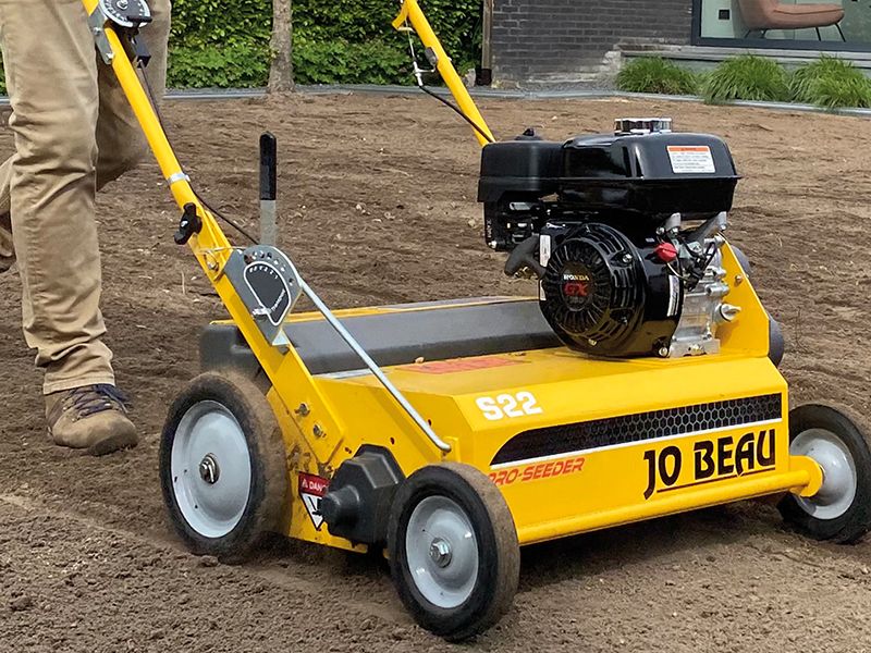 Machines for lawn renovation